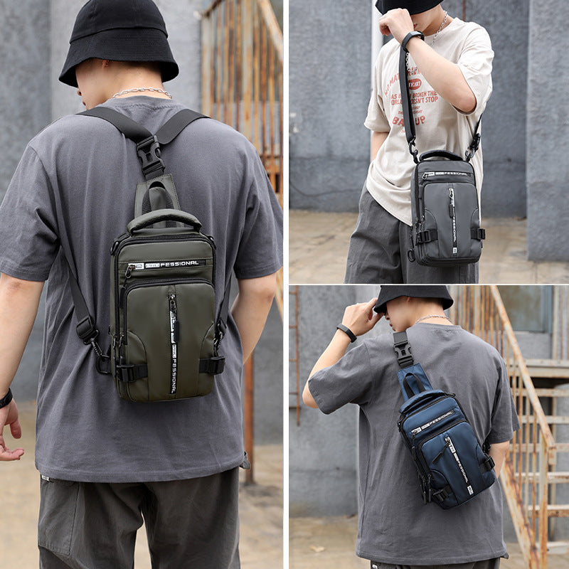 GoWinTraders - Multifunktionaler Rucksack für Schulter und Brust